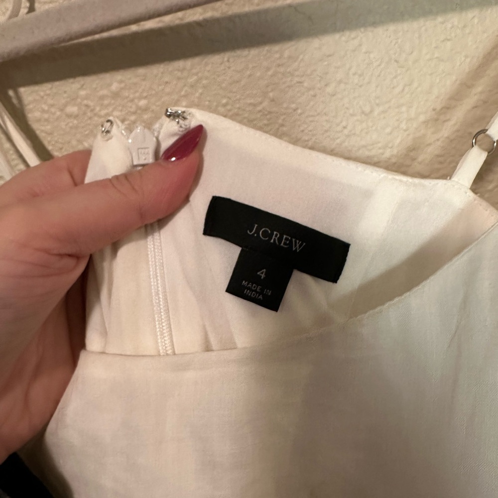 J. Crew Ivory Sleeveless Dress - Picture 5 of 7